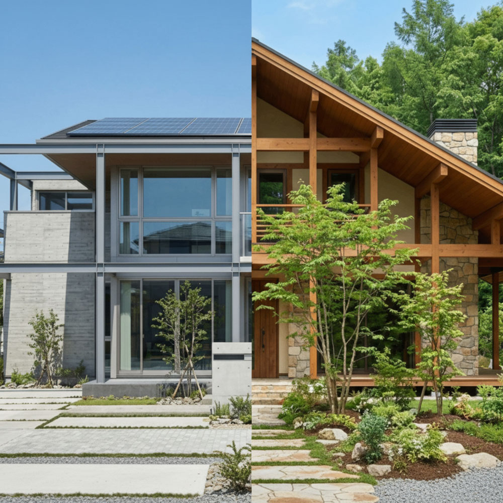 積水ハウスと住友林業を徹底比較！違いや決め手は「買い方」にあり